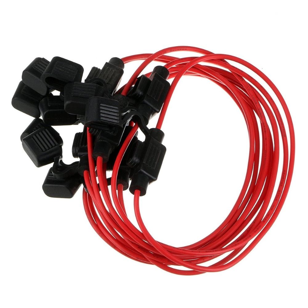 Fuse Holder Waterproof Sekring Holder Fuse Blade Rumah Sekring Anti Air - Gambar 5