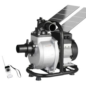 Pompa Irigasi DC 48V Pompa Alkon Solar Panel Mesin Sedot Air Sumur Kebun