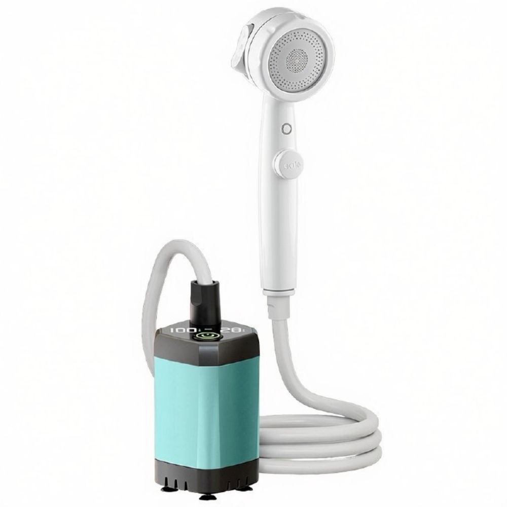 Pompa Shower Portable Pompa Celup Shower Outdoor Submersible Pump Baterai - Gambar 2