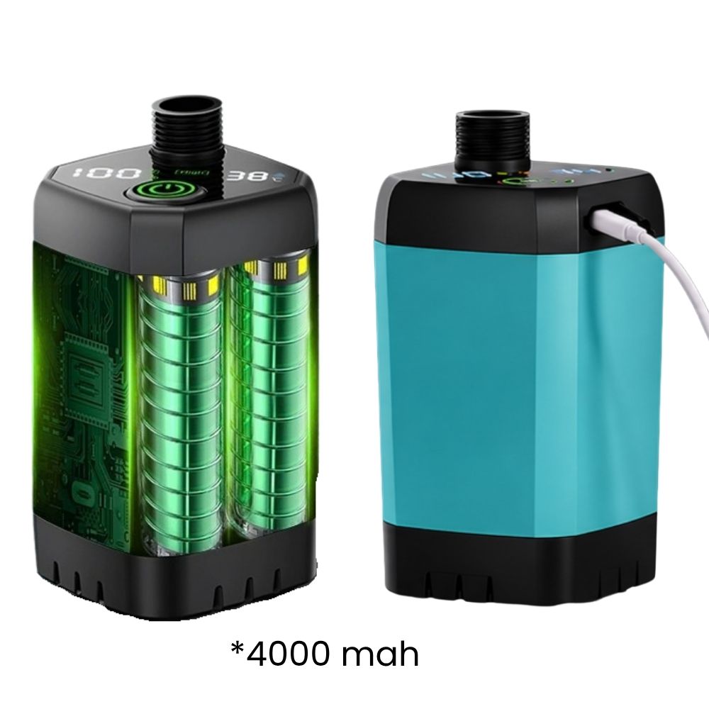 Pompa Shower Portable Pompa Celup Shower Outdoor Submersible Pump Baterai - Gambar 3