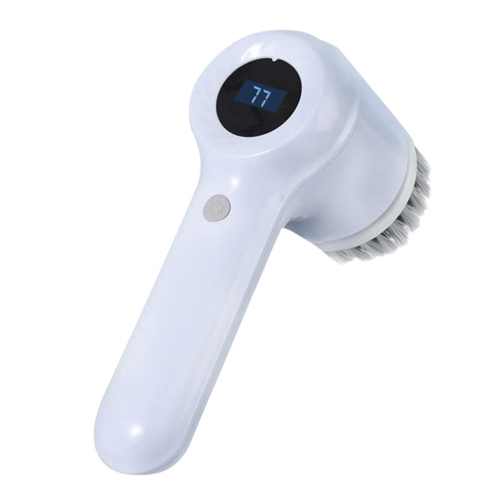 Sikat Pembersih Perabotan Electric Brush Portable Sikat Dapur Baterai - Gambar 2