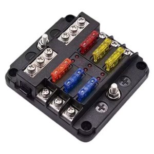 Rumah Sekring Fuse Box 6 Jalur Pengaman Sekring Mobil Fuse Holder
